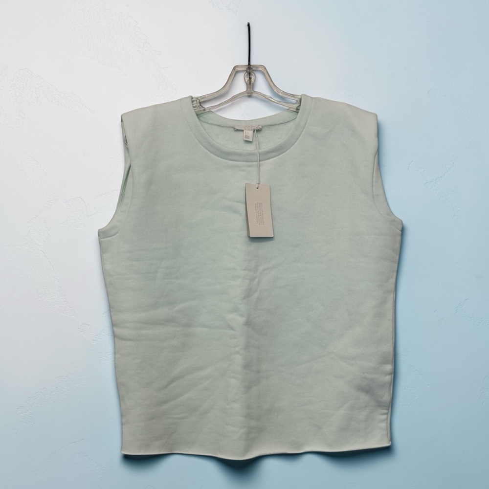 COS Light Green Tank Top Vest size L
